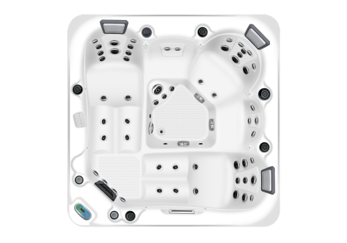 Viceroy 5 person hot tub with 2 head-to-toe hydrotherapy loungers